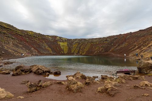 Gullfoss Waterfall viewpoint 2